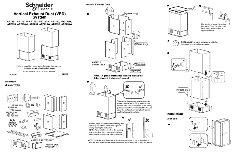 Página 1 del manual Manual de usuario APC AR7752W