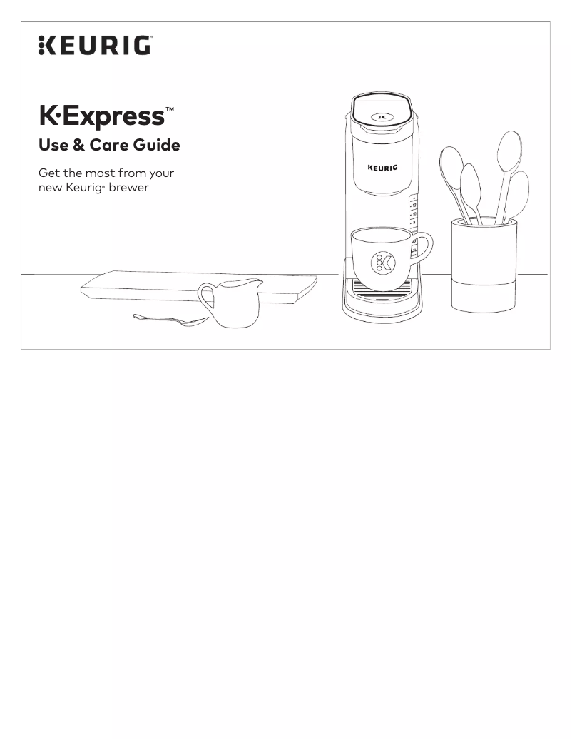 Página 1 del manual Manual de usuario Keurig K-Express