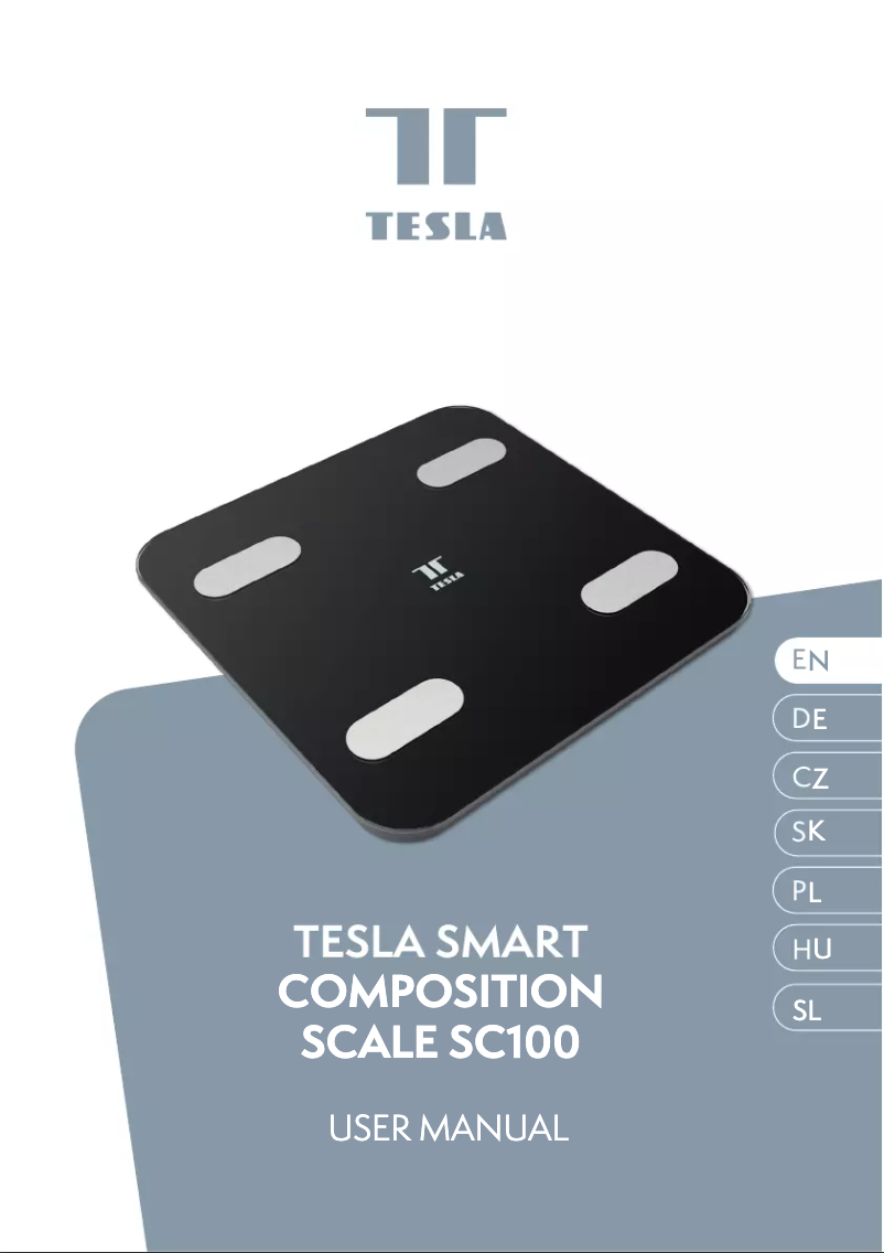 Page 1 de la notice Manuel utilisateur Tesla SC100