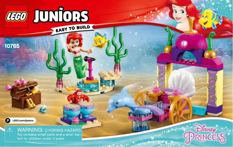 Page 1 de la notice Manuel utilisateur Lego Disney 10765