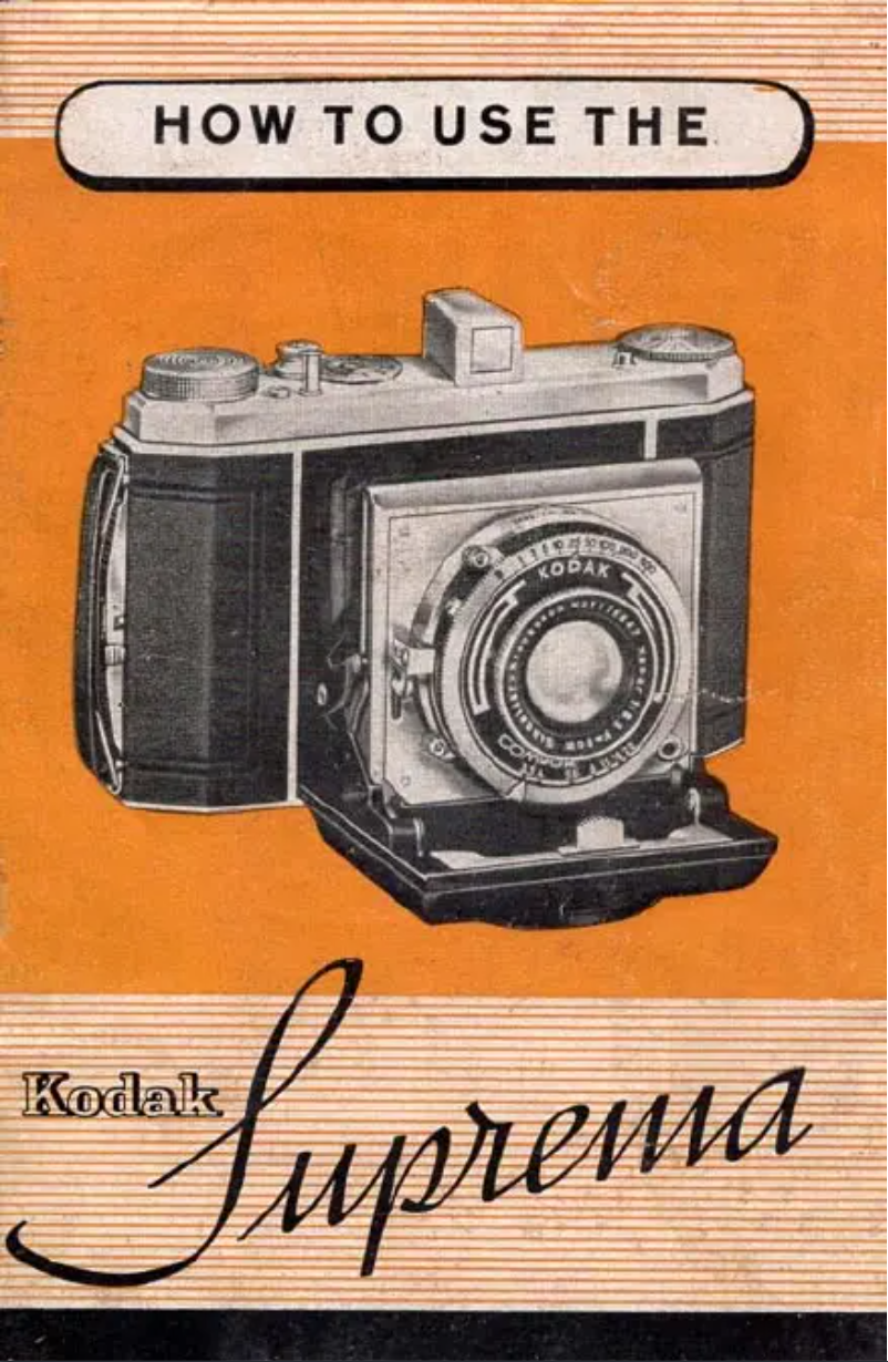 Image de la première page du manuel de l'appareil Suprema