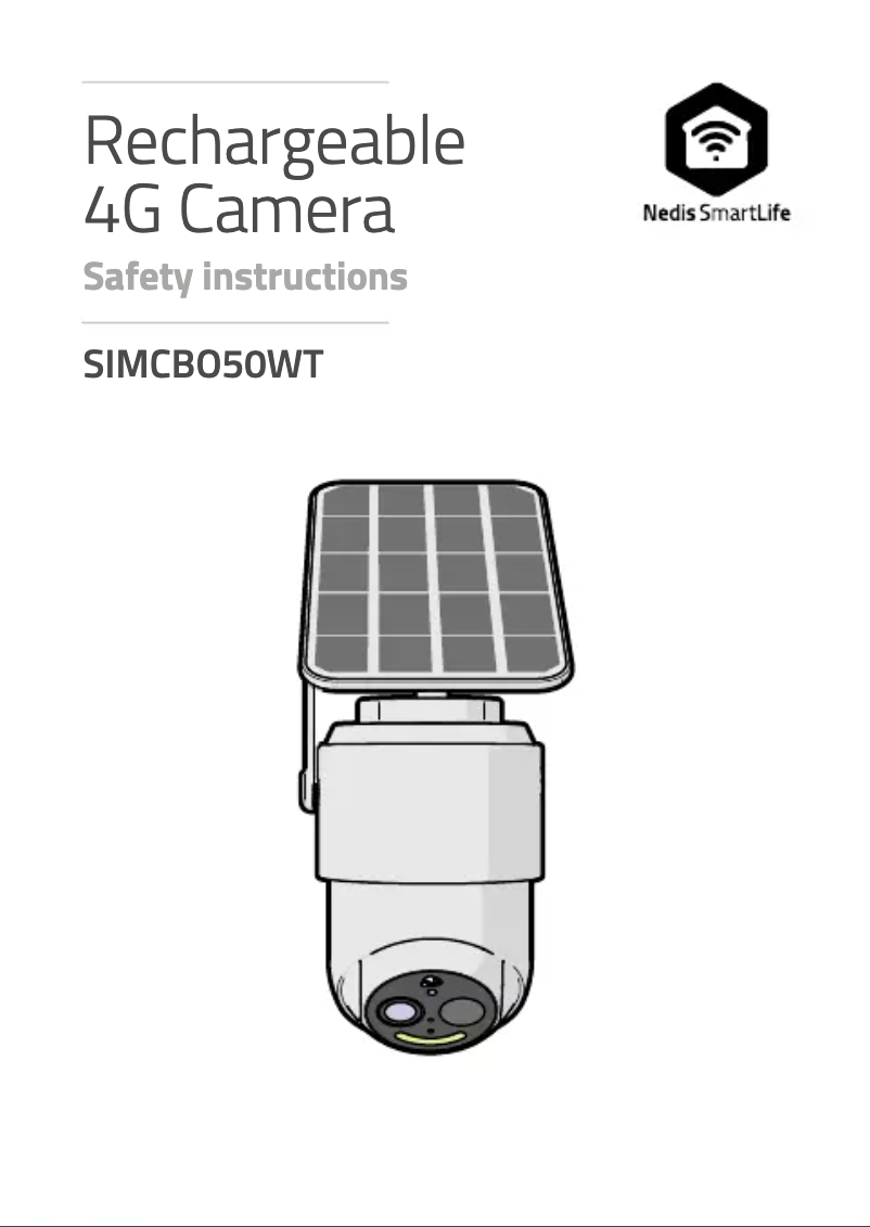 Image de la première page du manuel de l'appareil SIMCBO50WT