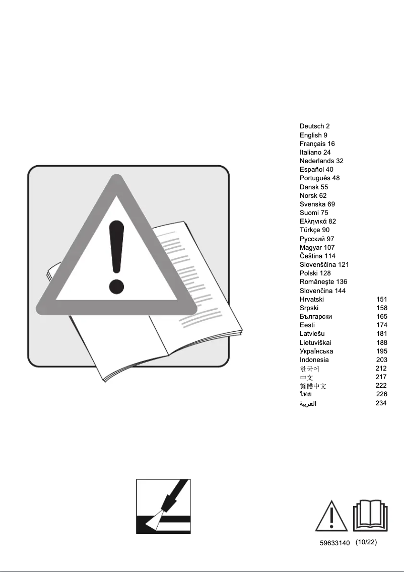 Page n°1 - Manuel utilisateur Kärcher HD 9/100