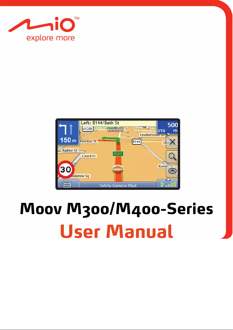 Image de la première page du manuel de l'appareil Moov M305