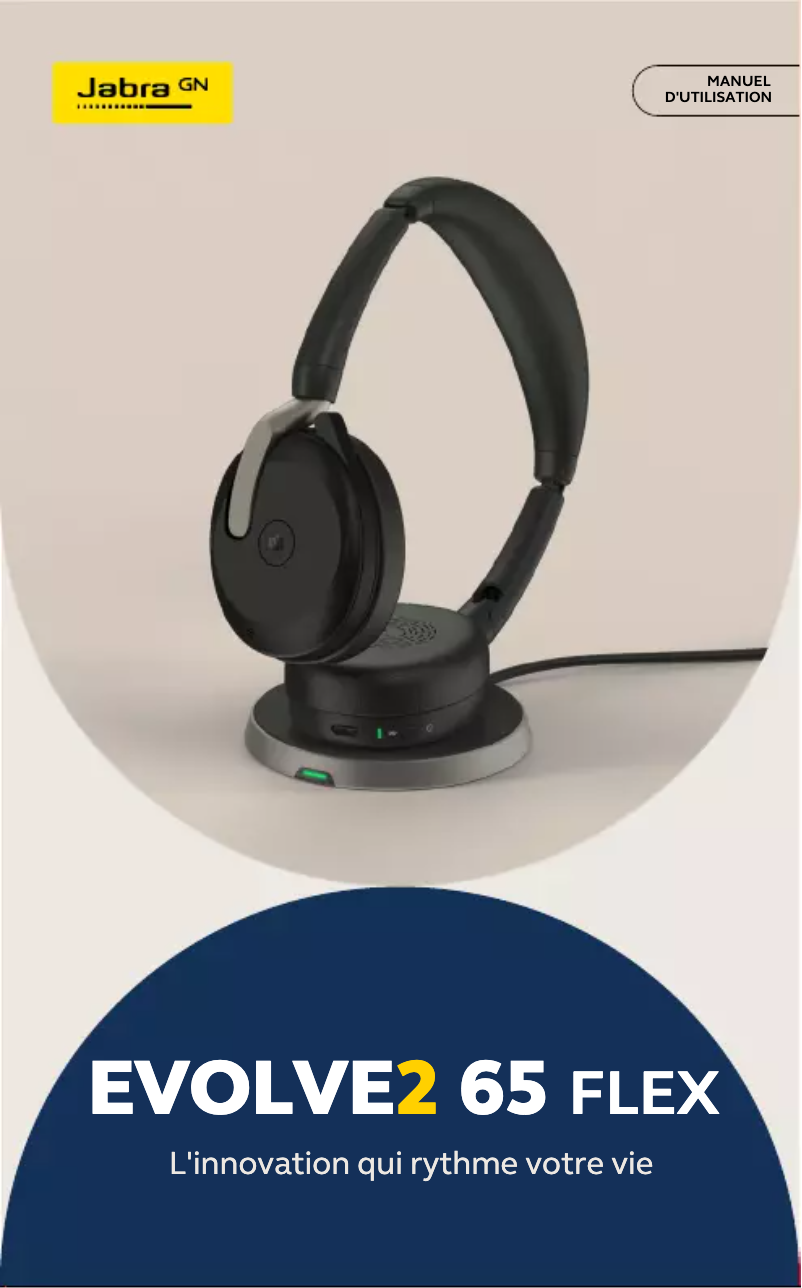 Página 1 del manual Manual de usuario Jabra Evolve2 65 Flex