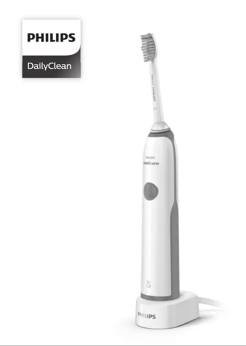 Page 1 de la notice Manuel utilisateur Philips Sonicare CleanCare+ HX3224
