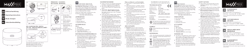 Page 1 de la notice Manuel utilisateur Maxxmee 00154