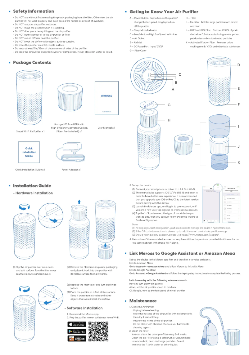 Image de la première page du manuel de l'appareil MAP100