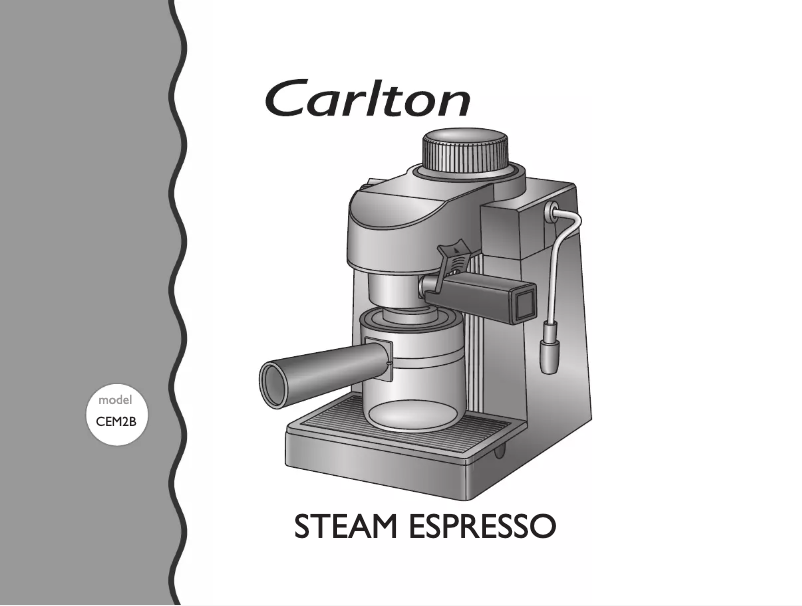 Page 1 de la notice Manuel utilisateur Carlton CEM2B