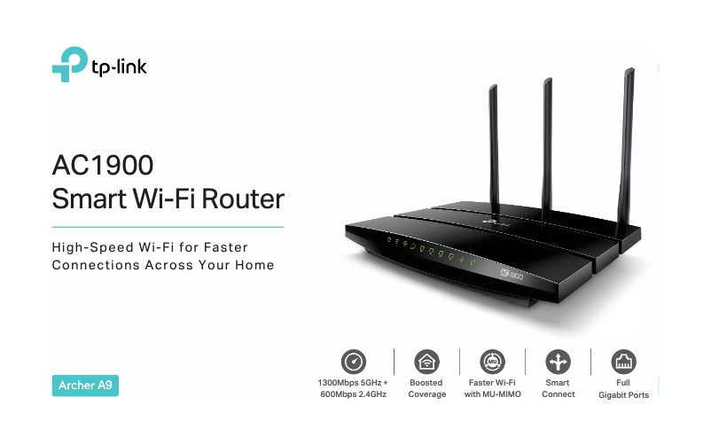 Image de la première page du manuel de l'appareil Archer A9