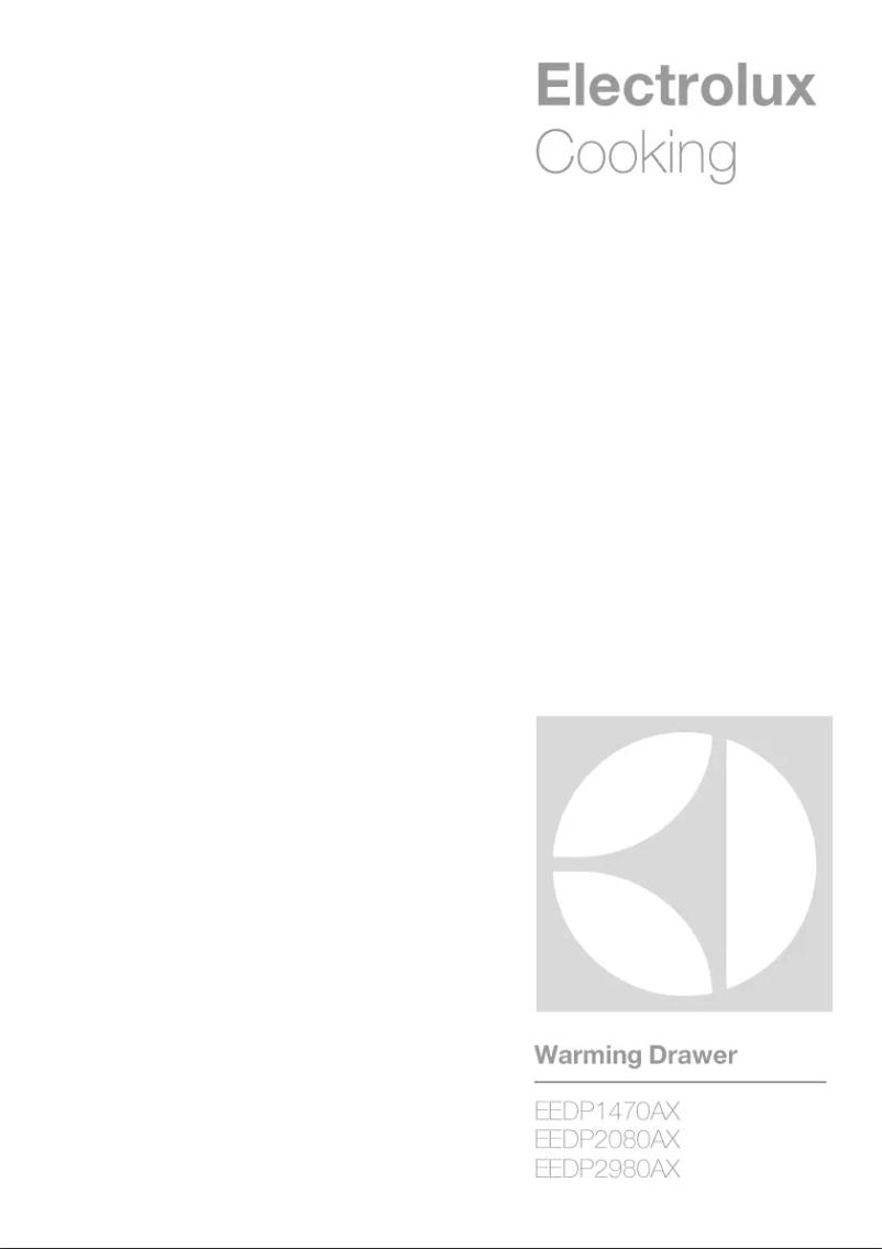 Page n°1 - Manuel utilisateur Electrolux EEDP1470AX