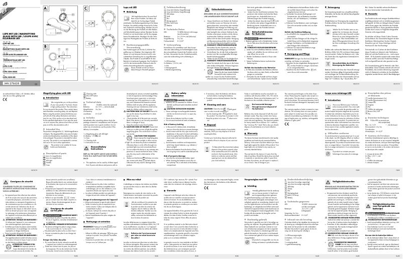 Page 1 de la notice Manuel utilisateur Auriol IAN 276638
