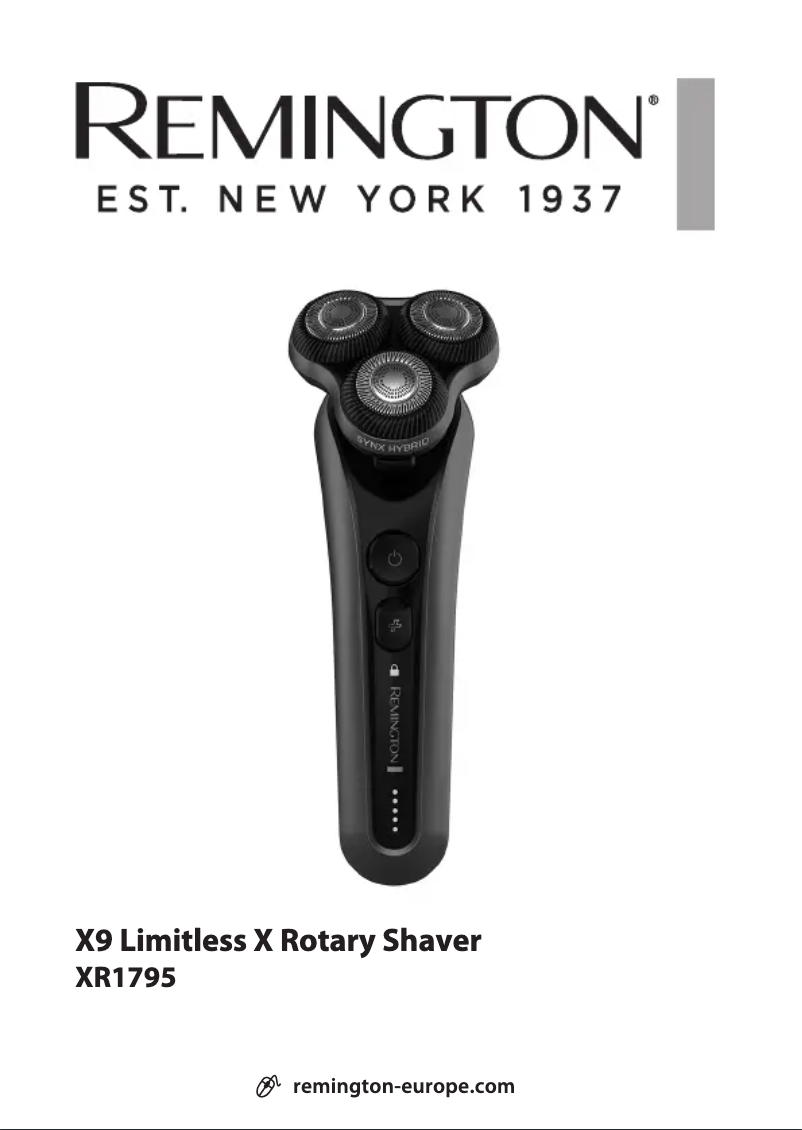 Image de la première page du manuel de l'appareil X9 Limitless X XR1795