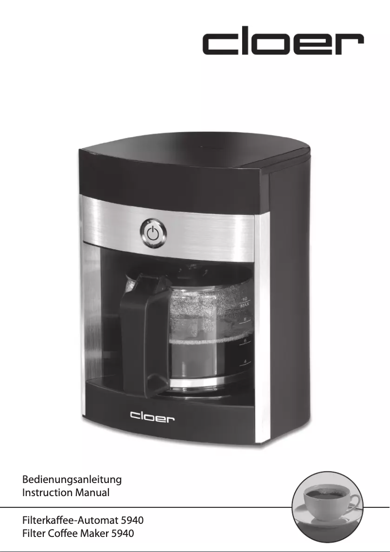 Image de la première page du manuel de l'appareil 5940