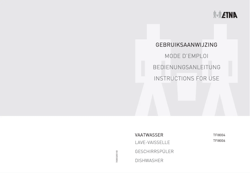 Page n°1 - Manuel utilisateur Etna TFI8004ZT