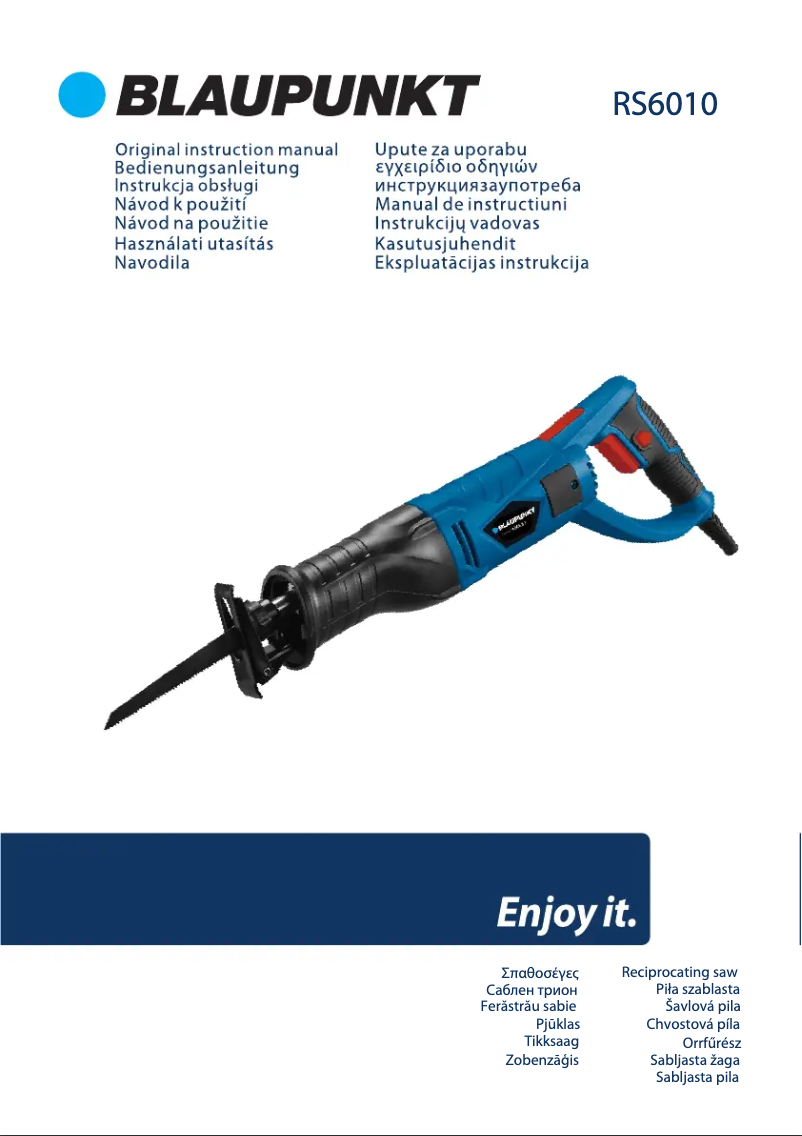 Page n°1 - Manuel utilisateur Blaupunkt RS6010