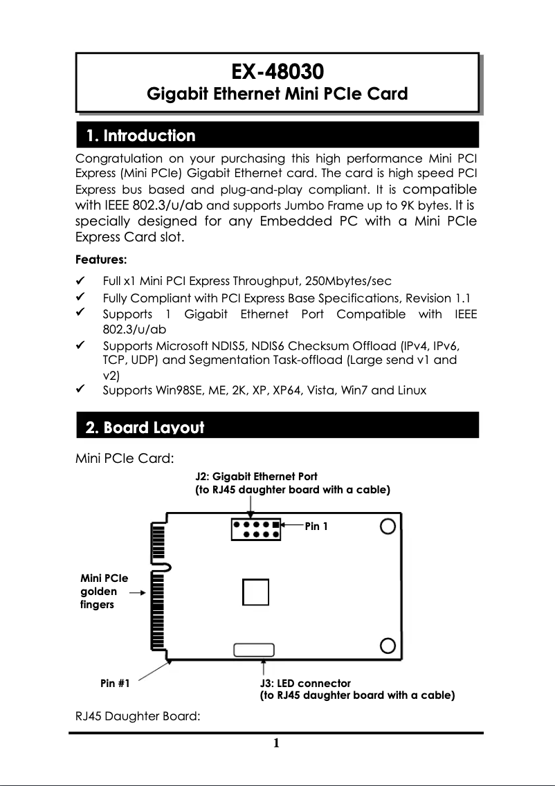 Page 1 de la notice Manuel utilisateur EXSYS EX-6072-3