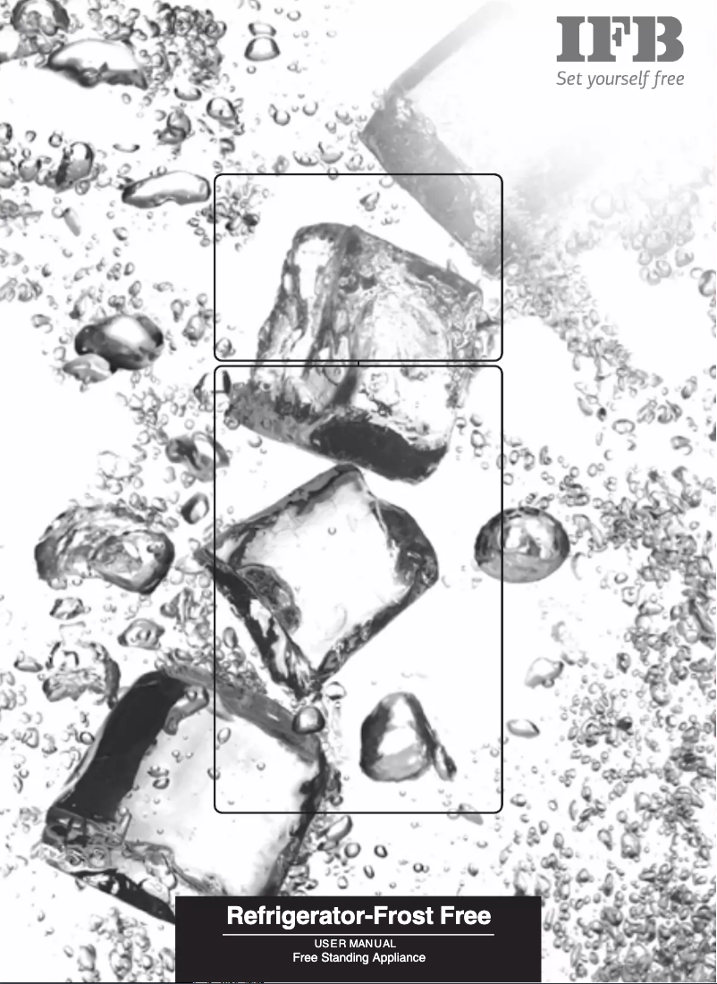 Image de la première page du manuel de l'appareil IFBFF-2902IGS