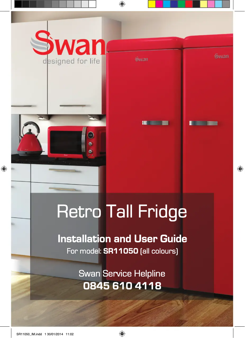 Page n°1 - Manuel utilisateur Swan Retro SR11050