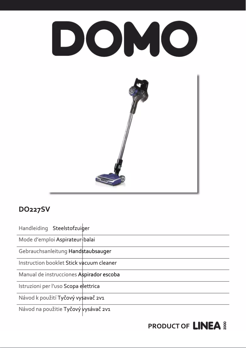 Page 1 de la notice Manuel utilisateur Domo Maximus Pro DO227SV