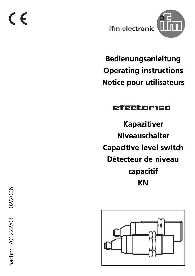 Página 1 del manual Manual de usuario IFM KN5103