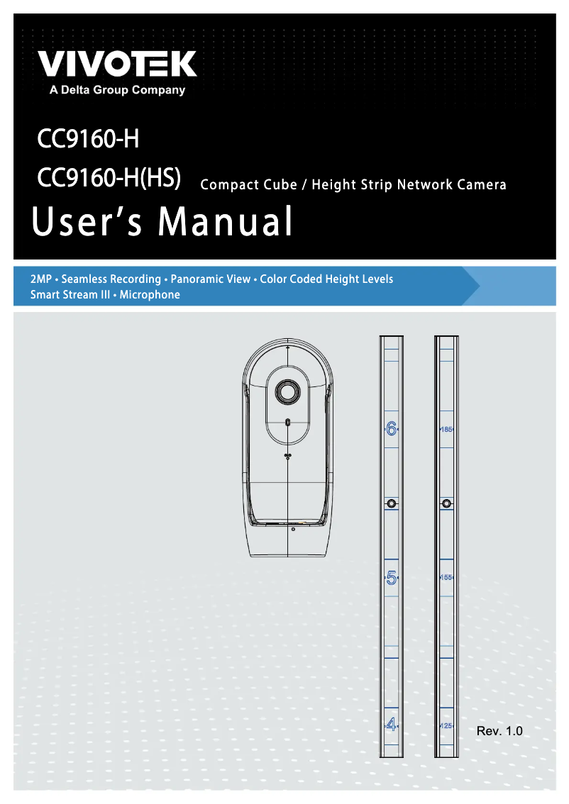 Image de la première page du manuel de l'appareil CC9160-H