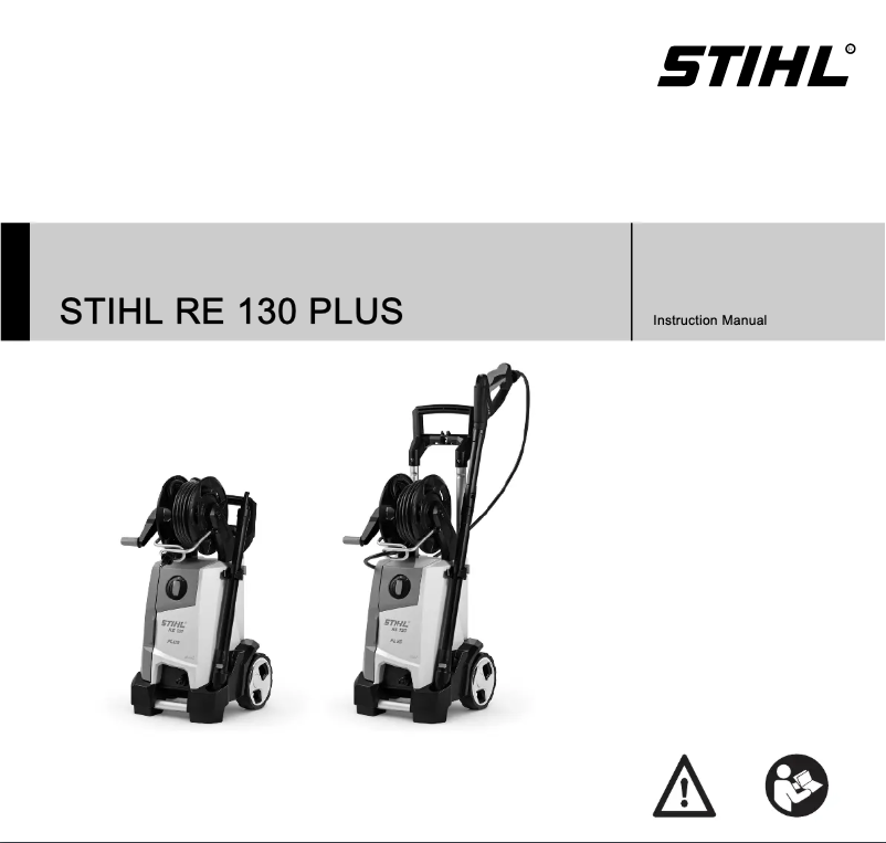 Page n°1 - Manuel utilisateur Stihl RE 130 Plus