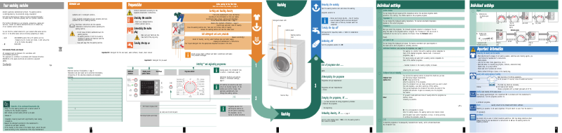 Page n°1 - Manuel utilisateur Bosch WAE32463SN