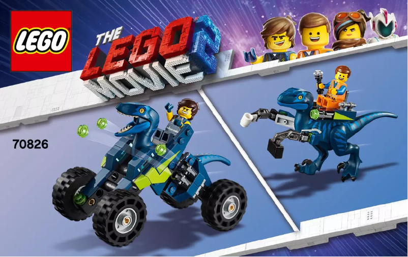 Page 1 of the manual User Manual Lego Movie 2 70826