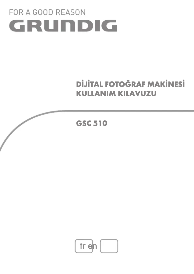 Page 1 de la notice Manuel utilisateur Grundig GSC 510