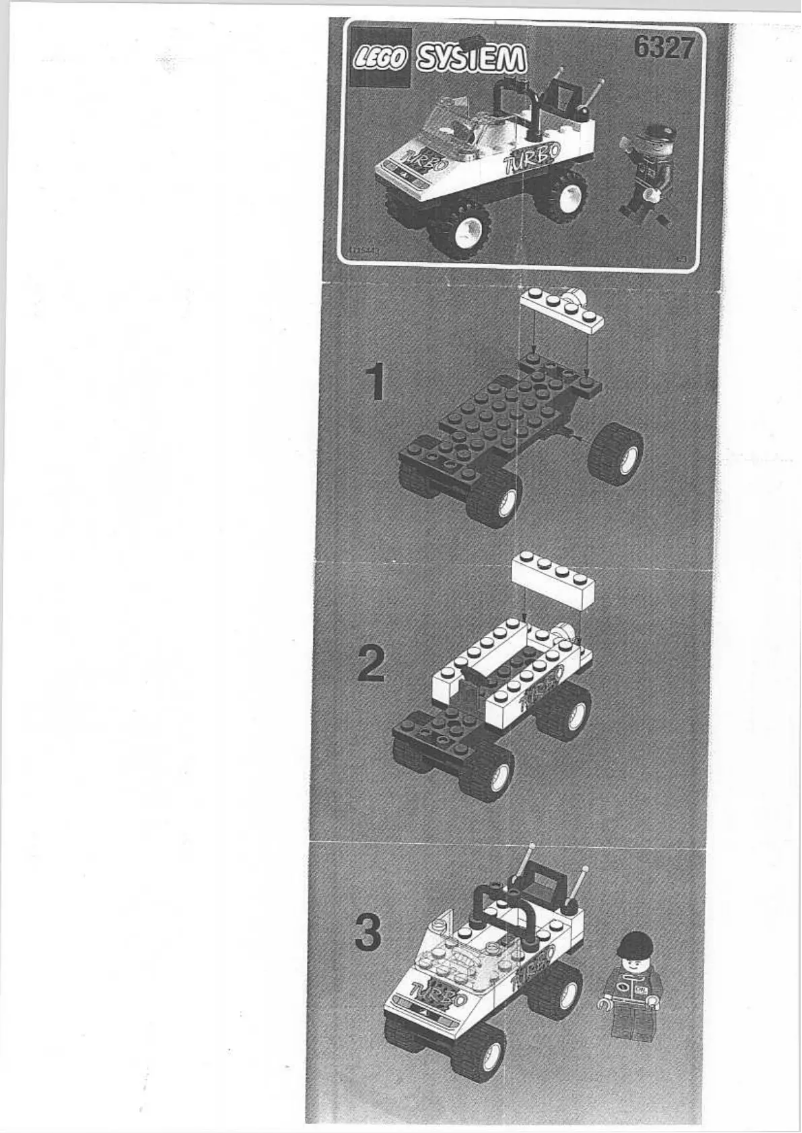 Página 1 del manual Manual de usuario Lego Team Turbo