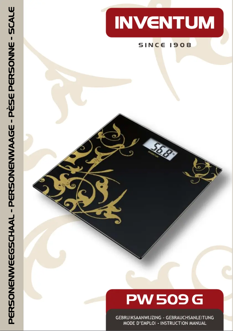 Page n°1 - Manuel utilisateur Inventum PW509G