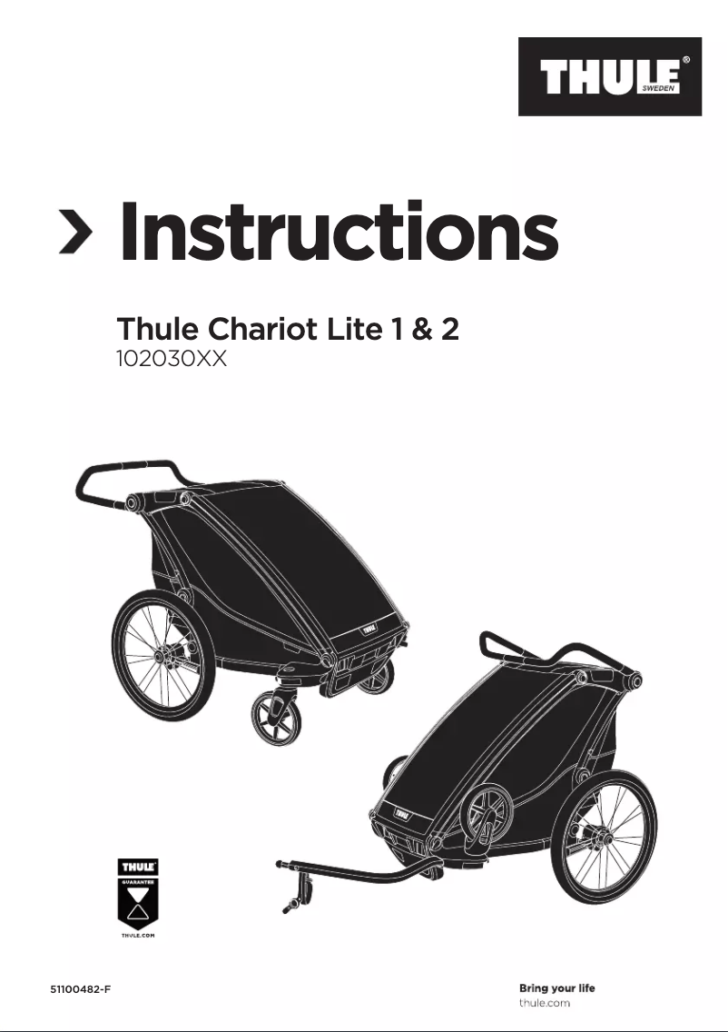 Image de la première page du manuel de l'appareil Chariot Lite 2