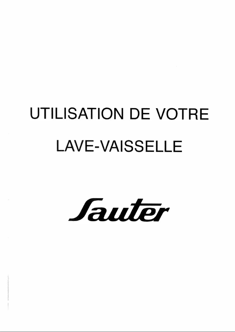 Page 1 de la notice Manuel utilisateur Sauter VIP1N