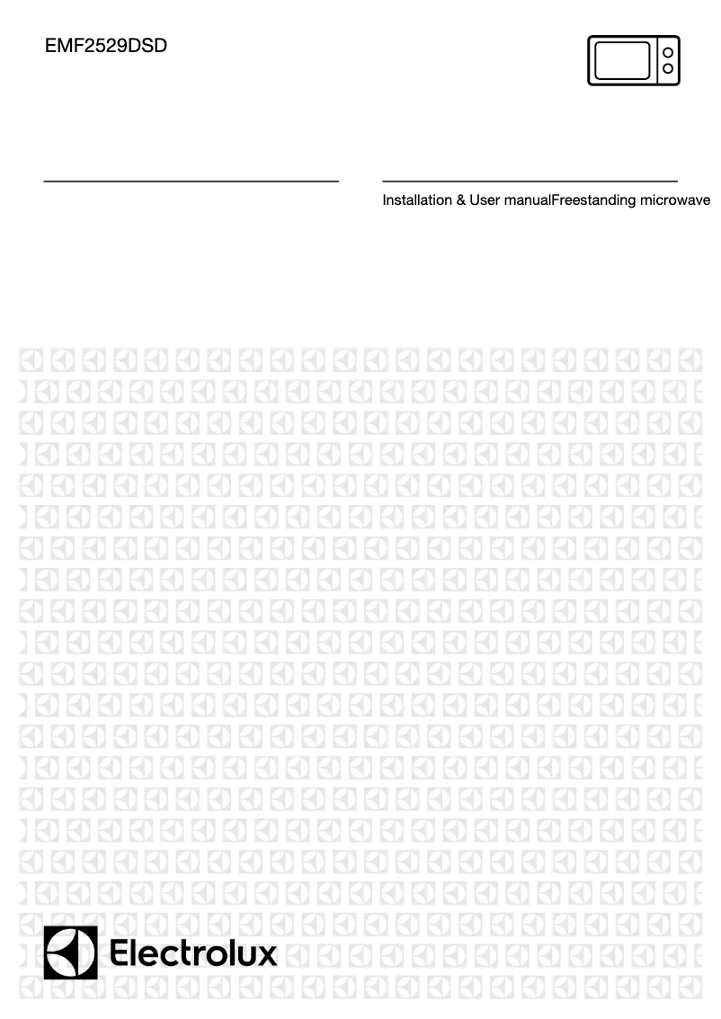 Image de la première page du manuel de l'appareil EMF2529DSD