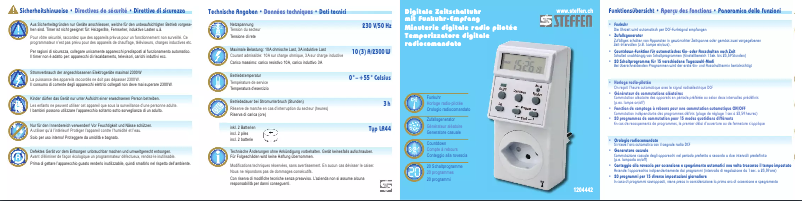 Page 1 de la notice Manuel utilisateur Steffen Brilliant 1204442