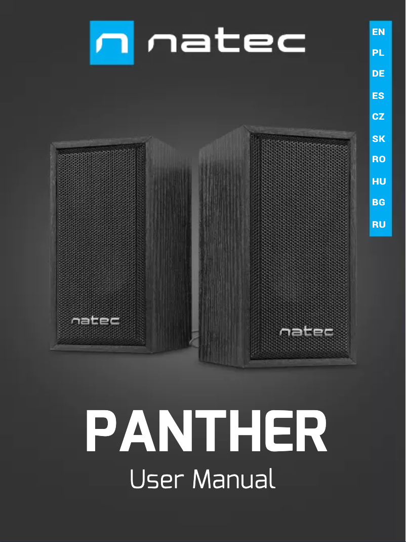 First page image of the manual for Panther