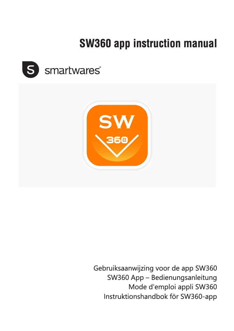 Page 1 de la notice Manuel utilisateur Smartwares CIP-37183