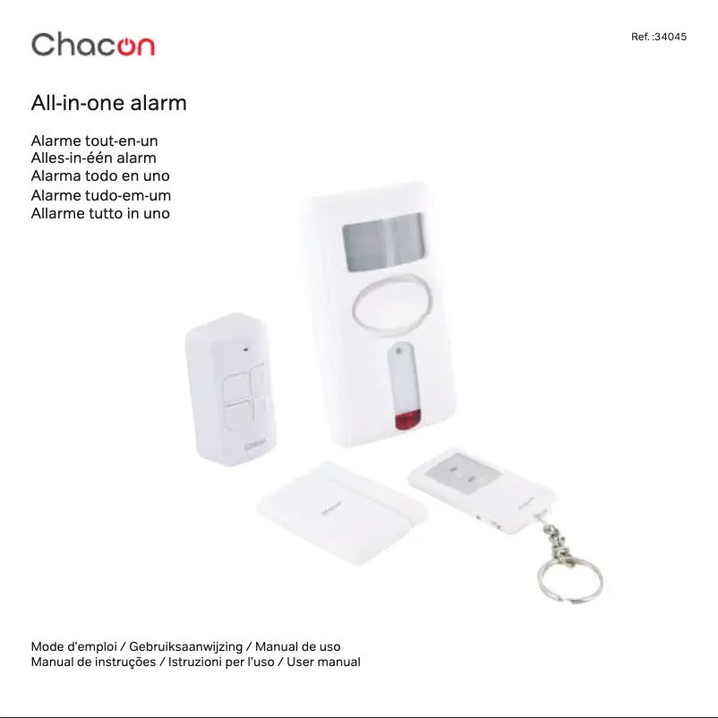 Image de la première page du manuel de l'appareil 34045