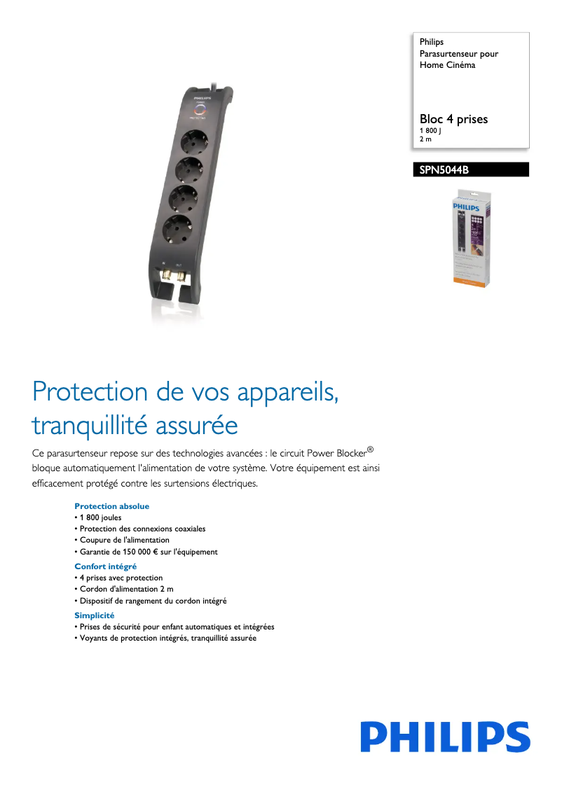 Image de la première page du manuel de l'appareil PN5044