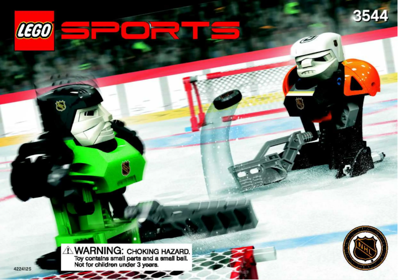 Page 1 de la notice Manuel utilisateur Lego Sports 3544