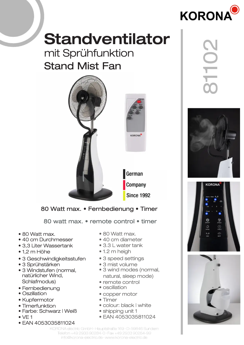 Image de la première page du manuel de l'appareil 81102