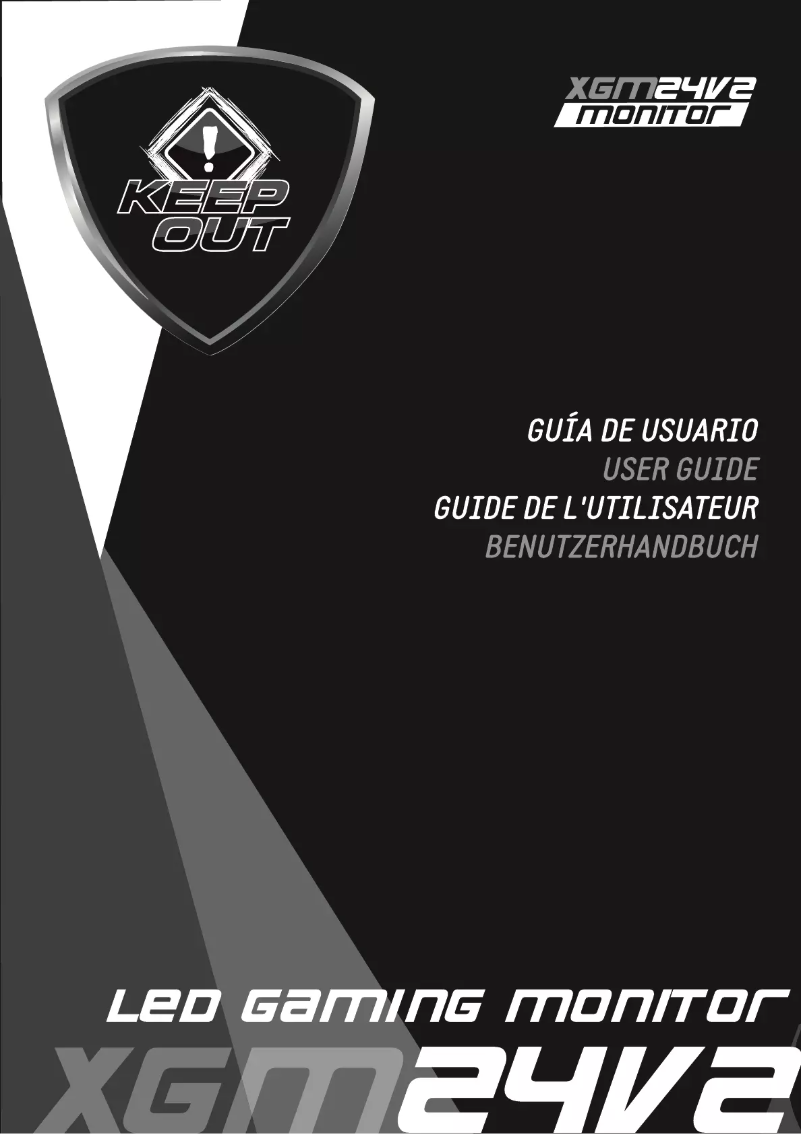 Page 1 de la notice Manuel utilisateur KeepOut XGM24V2