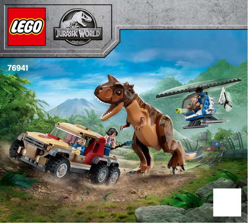 Image de la première page du manuel de l'appareil Jurassic World 76941