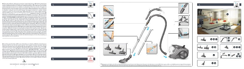 Image de la première page du manuel de l'appareil Compact Power X