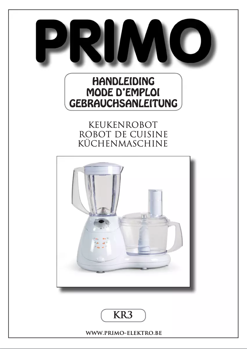 Image de la première page du manuel de l'appareil KR3