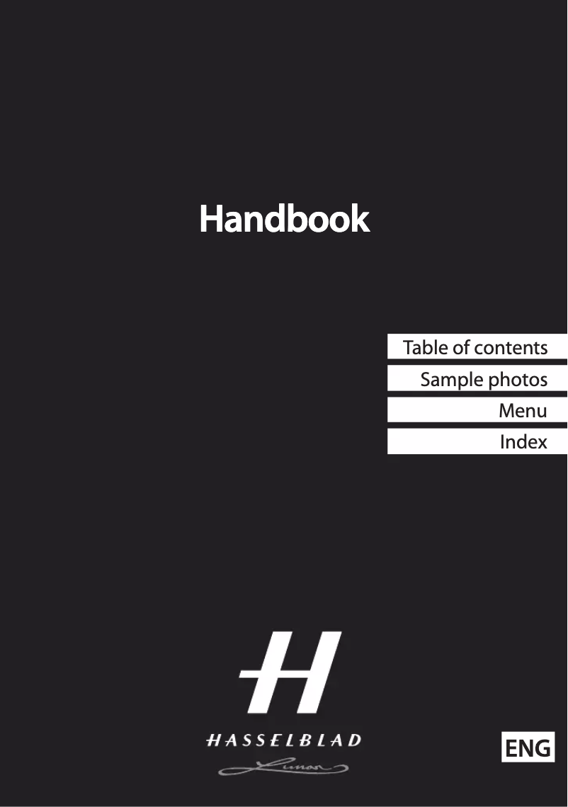 Page n°1 - Manuel utilisateur Hasselblad Lunar