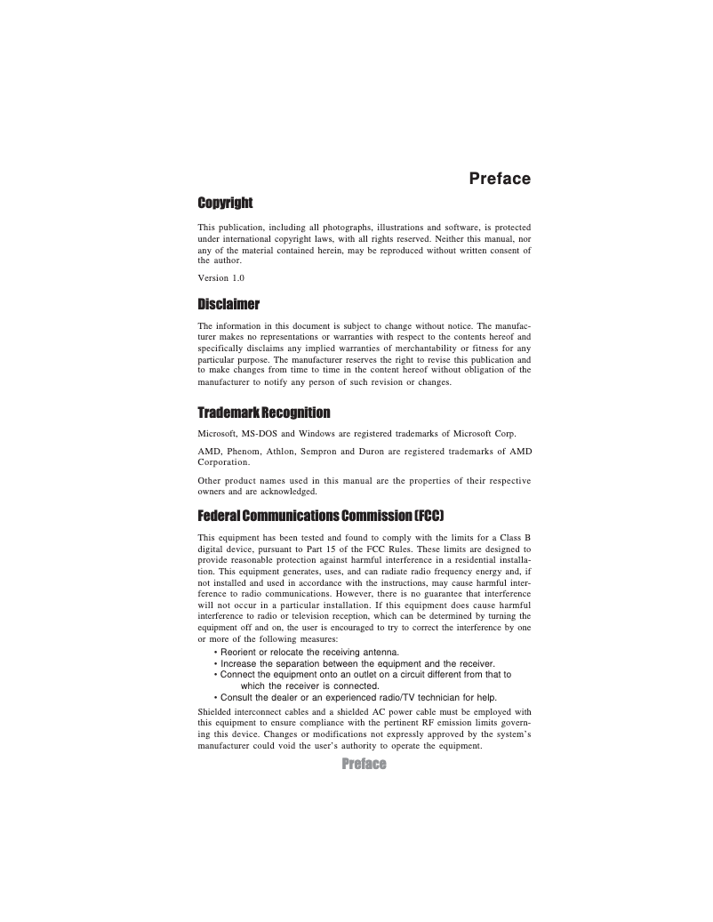 Page 1 de la notice Manuel utilisateur ECS A880GM-M6