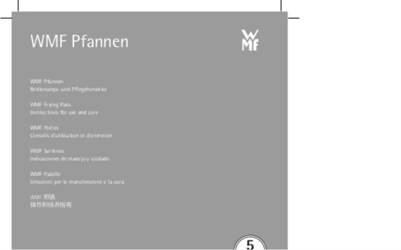 Image de la première page du manuel de l'appareil Profi