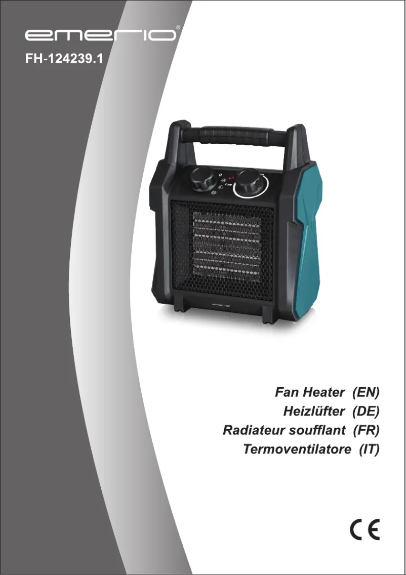 Page n°1 - Manuel utilisateur Emerio FH-124239